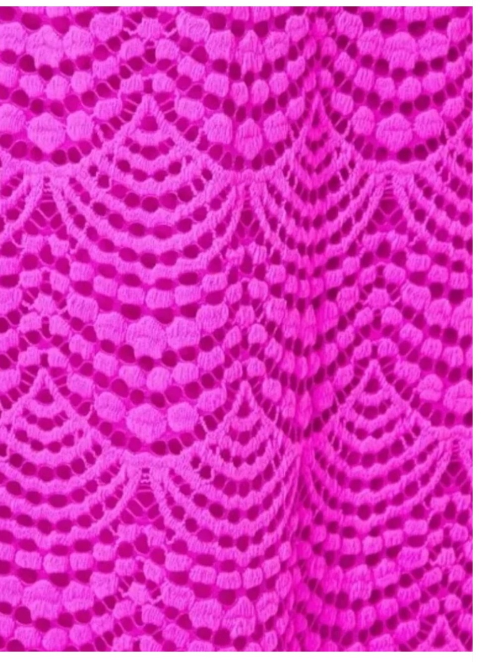 Lily Pulitzer Bright Fuchsia Halter Lace Midi Dress - Picture 5 of 6